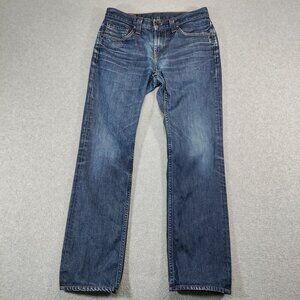 J Brand Kane Jeans Mens 29 Slim Straight Leg Blue Distressed Denim Made in USA